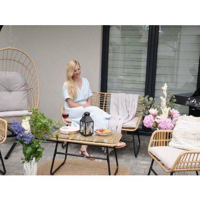 Комплект садових меблів Garden Line BELLA Дерево ABI3422 фото - 3