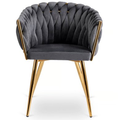 Обідній стілець Mebel Elit CAPI Welur Сірий ME.CAPI/P/ZL/V/K фото - 2