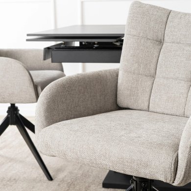 Обеденный стул поворотный Mebel Elit JULY Серый ME.JULY/P/T/K фото - 7