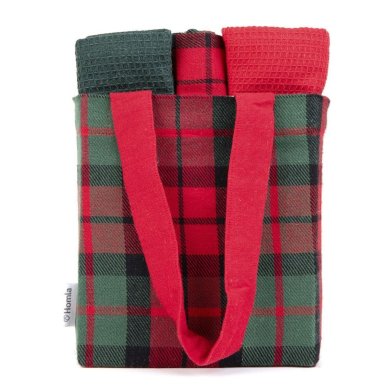 Набор кухонных полотенец Homla TARTAN 45x65 см 3 шт Принт 223205