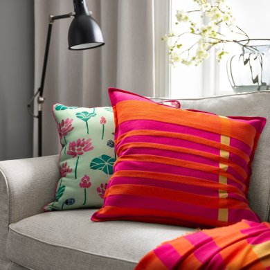 IKEA Декоративная наволочка AROMATISK 50х50 см Розовый (ИКЕА АРОМАТИСК) 50587649 фото - 4