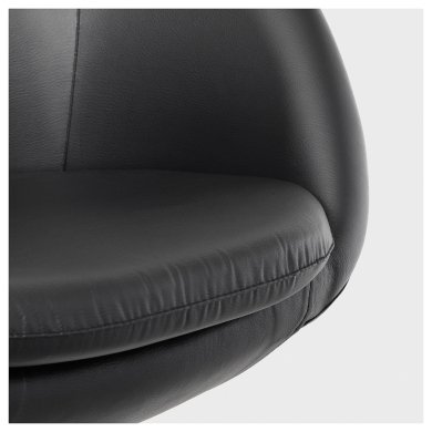 IKEA Офісне крісло SKRUVSTA Чорний (ИКЕА СКРУВСТА) 80402994 фото - 2
