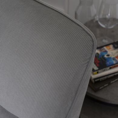 Кресло мягкое Mebel Elit ALBERTO Серый ME.ALBERTO/P/T/FW фото - 12