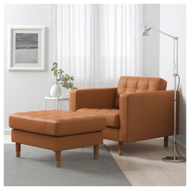 Крісло м'яке LANDSKRONA Коричневий - 11 IKEA Крісло м'яке LANDSKRONA Коричневий (ИКЕА ЛАНДСКРОН) 19269197 фото - 11