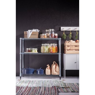 Стелаж OMAR Сріблястий - 7 IKEA Стелаж OMAR Сріблястий (ИКЕА ОМАР) 10069763 фото - 7
