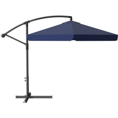 Садовый зонт с чехлом Garden Line BANANA 300 см Синий GAO4842 фото - 4