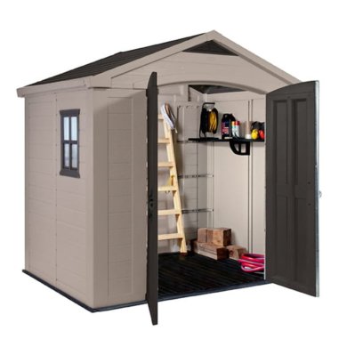 Садовый домик Keter FACTOR 257х182х243 см Бежевый 230451-1 фото - 2