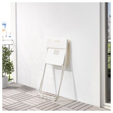 Складаний садовий стілець FEJAN Білий - 6 IKEA Складаний садовий стілець FEJAN Білий (ИКЕА FEJAN) 10255307 фото - 6