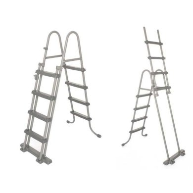 Каркасний басейн Bestway 56671  POWER STEEL 488x244x122 см Сірий BES56671 фото - 6