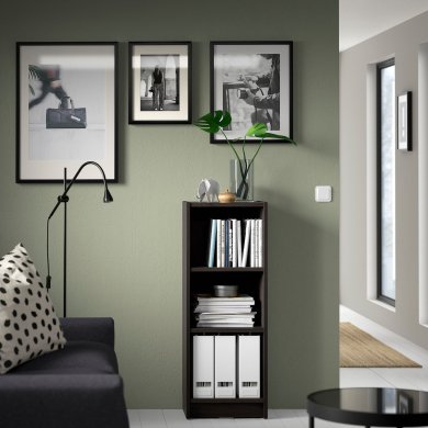 IKEA Стеллаж BILLY Коричневый (ИКЕА БИЛЛИ) 00492757 фото - 4