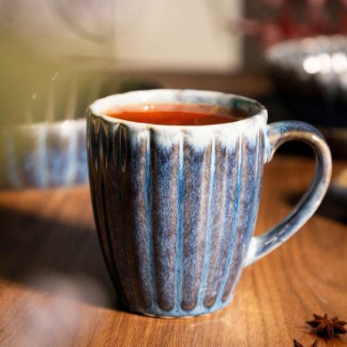 Кружка Homla MELIDA 300 мл Голубой - 4 Кружка Homla MELIDA 300 мл Голубой 218944 фото - 4