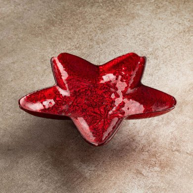 Сервировочное блюдо Homla BLITS 32х3,5 см Красный 237101 фото - 5