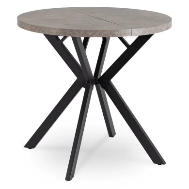 Раскладной обеденный стол Mebel Elit DORIAN Бетон ME.DORIAN/BET/CZ/S фото - 2