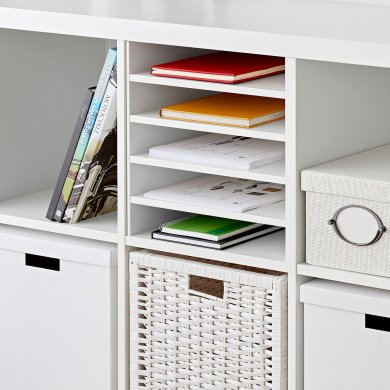 IKEA Вставка з полками KALLAX (ИКЕА КАЛЛАКС) 40423719 фото - 3