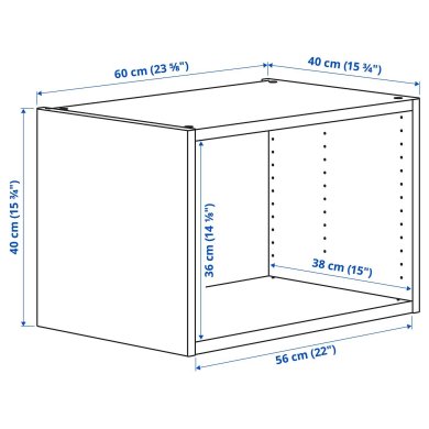 IKEA Каркас PLATSA (ИКЕА PLATSA) 70330950 фото - 3