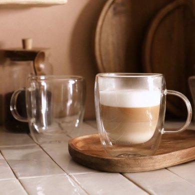 Набір кухлів Homla Cembra 0,42 л | Прозорий - 4 Набір кухлів Homla Cembra 0,42 л | Прозорий 211231 фото - 4