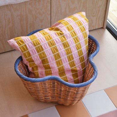 IKEA Декоративна наволочка OMMJANGE 50х50 см Принт (ИКЕА ОММЯНГЕ) 90593889 фото - 5