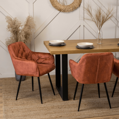 Обідній стілець Mebel Elit VIKI Коричневий - 6 Обідній стілець Mebel Elit VIKI Коричневий ME.VIKI/RD/V/K фото - 6