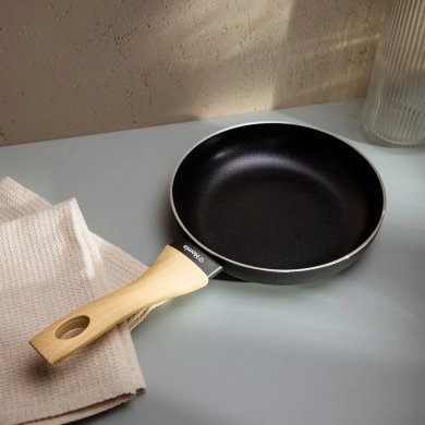 Сковорода Homla ALBERO ESSENTIALS 20 см Черный 235687 фото - 6