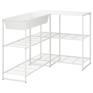 IKEA Стеллаж JOSTEIN Белый (ИКЕА ЖОСТЕЙН) 39437289