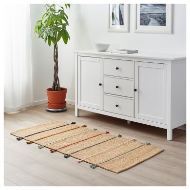 Килим RAKLEV 70x160 см Бежевий - 6 IKEA Килим RAKLEV 70x160 см Бежевий (ИКЕА РАКЛЕВ) 80408024 фото - 6