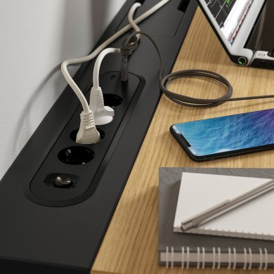 Письменный стол MITTZON Дуб - 4 IKEA Письменный стол MITTZON Дуб (ИКЕА МИЦОН) 99526094 фото - 4