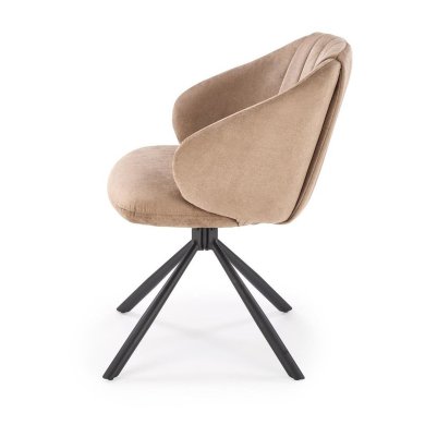 Обеденный стул поворотный Halmar K533 Капучино V-CH-K/533-KR-CAPPUCCINO фото - 4