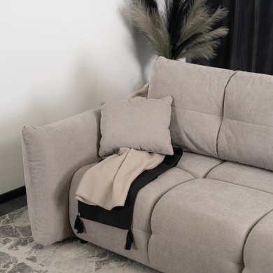 Раскладной диван Mebel Elit ALMA Серый MLK.BASE/WIND82/SOF фото - 6