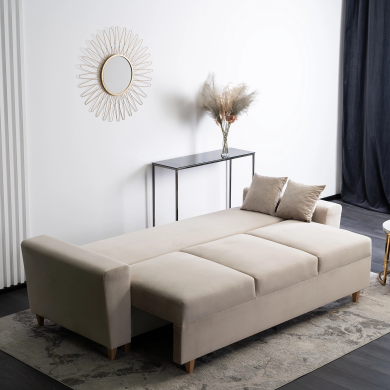 Розкладний диван Mebel Elit EMIL Бежевий MGK.ELIO/VELLUTO2/SOF фото - 14