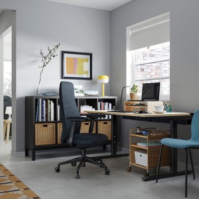 IKEA Письменный стол MITTZON Береза (ИКЕА МИЦОН) 89529106 фото - 11