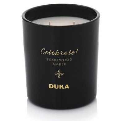 Ароматична свічка Duka Celebrate Takewood Amber | Чорний 2220237 фото - 3