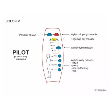 Кресло мягкое раскладное массажное с реклайнером Signal SOLON M Brego Темно-серый SOLONMBRCSZ18 фото - 7