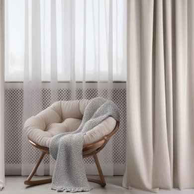 Штора Homla ZIENNA 140x250 см Бежевый 228732 фото - 7