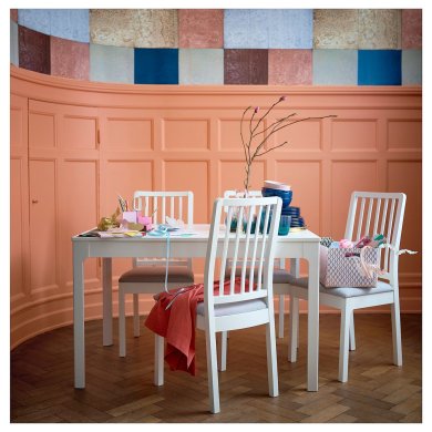 IKEA Обідній стілець EKEDALEN Сірий (ИКЕА ЭКЕДАЛЕН) 60341015 фото - 7