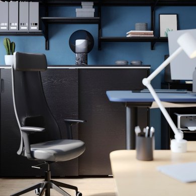 IKEA Офисное кресло JARVFJALLET Черный (ИКЕА ЖАРВФЬАЛЛЕ) 80510639 фото - 18