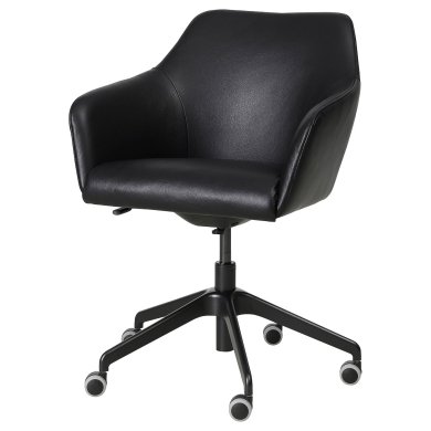 IKEA Офісне крісло TOSSBERG/LANGFJALL Чорний (ИКЕА ТОССБЕРГ/ЛАНГФЬЯЛЛ) 89512163