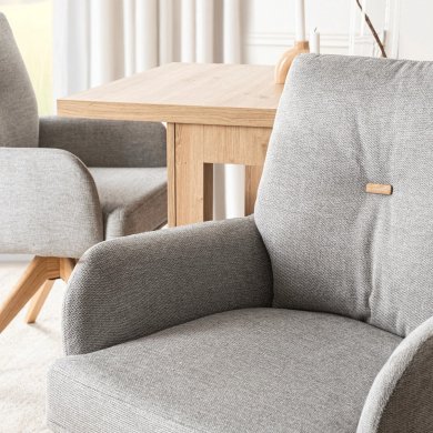 Обеденный стул поворотный Mebel Elit BIANCO Серый ME.BIANCO/P/T/K фото - 9