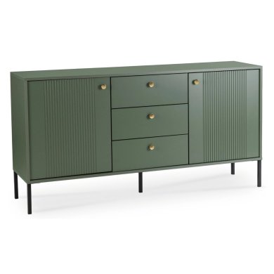 Комод Mebel Elit SOFT 2 Зеленый W.ISEO/IS03/Z/N.CZ/U.ZL/KOM2D3S