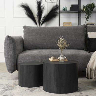 Комплект журнальних столів Mebel Elit LEILA 2 шт Чорний - 7 Комплект журнальних столів Mebel Elit LEILA 2 шт Чорний ME.LEILA/CZ/L фото - 7