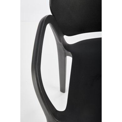 Садовий стілець Halmar K491 Чорний V-CH-K/491-KR-CZARNY фото - 10