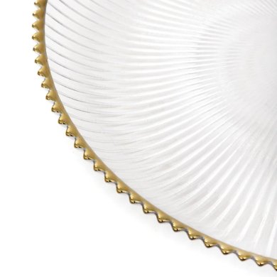 Тарілка Homla MEGALO 27 см Прозорий - 3 Тарілка Homla MEGALO 27 см Прозорий 215416 фото - 3
