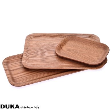 Піднос Duka MODERN SCANDI 34x15 см | Коричневий / Дерево 1215654 фото - 4