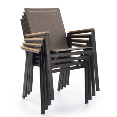 Садовый стул Halmar FIERRO Пепельный - 2 Садовый стул Halmar FIERRO Пепельный V-CH-FIERRO-KR фото - 2