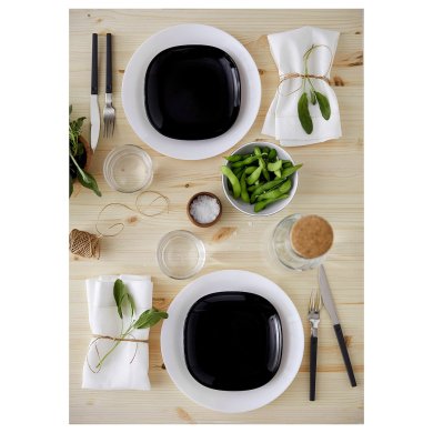 Набор тарелок BACKIG - 15 IKEA Набор тарелок BACKIG (ИКЕА БЭКИГ) 20439085 фото - 15