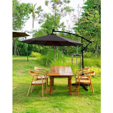 Садова парасоля Kontrast CHICAGO 270 см Сірий - 6 Садова парасоля Kontrast CHICAGO 270 см Сірий 5.06.20255 фото - 6