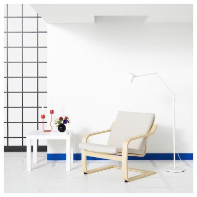 IKEA Каркас крісла-качалки POANG Береза 00582197 фото - 2