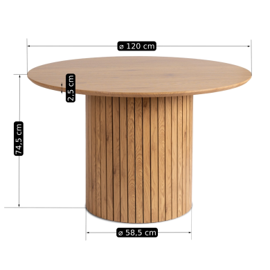 Обідній стіл Mebel Elit LYON Дуб ME.LYON/DZ/S фото - 10