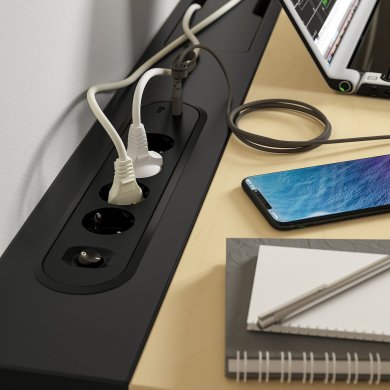 Письмовий стіл MITTZON Береза - 3 IKEA Письмовий стіл MITTZON Береза (ИКЕА МИЦОН) 29526040 фото - 3