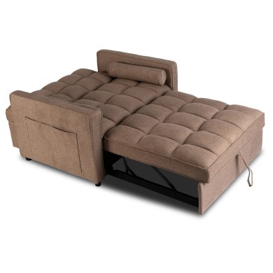 Кресло мягкое раскладное Mebel Elit CORRA Коричневый ME.CORRA/BR/T/SOF фото - 9