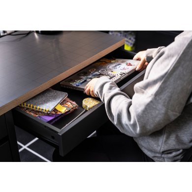 IKEA Письменный стол MICKE Антрацит (ИКЕА МИКЕ) 80489850 фото - 5